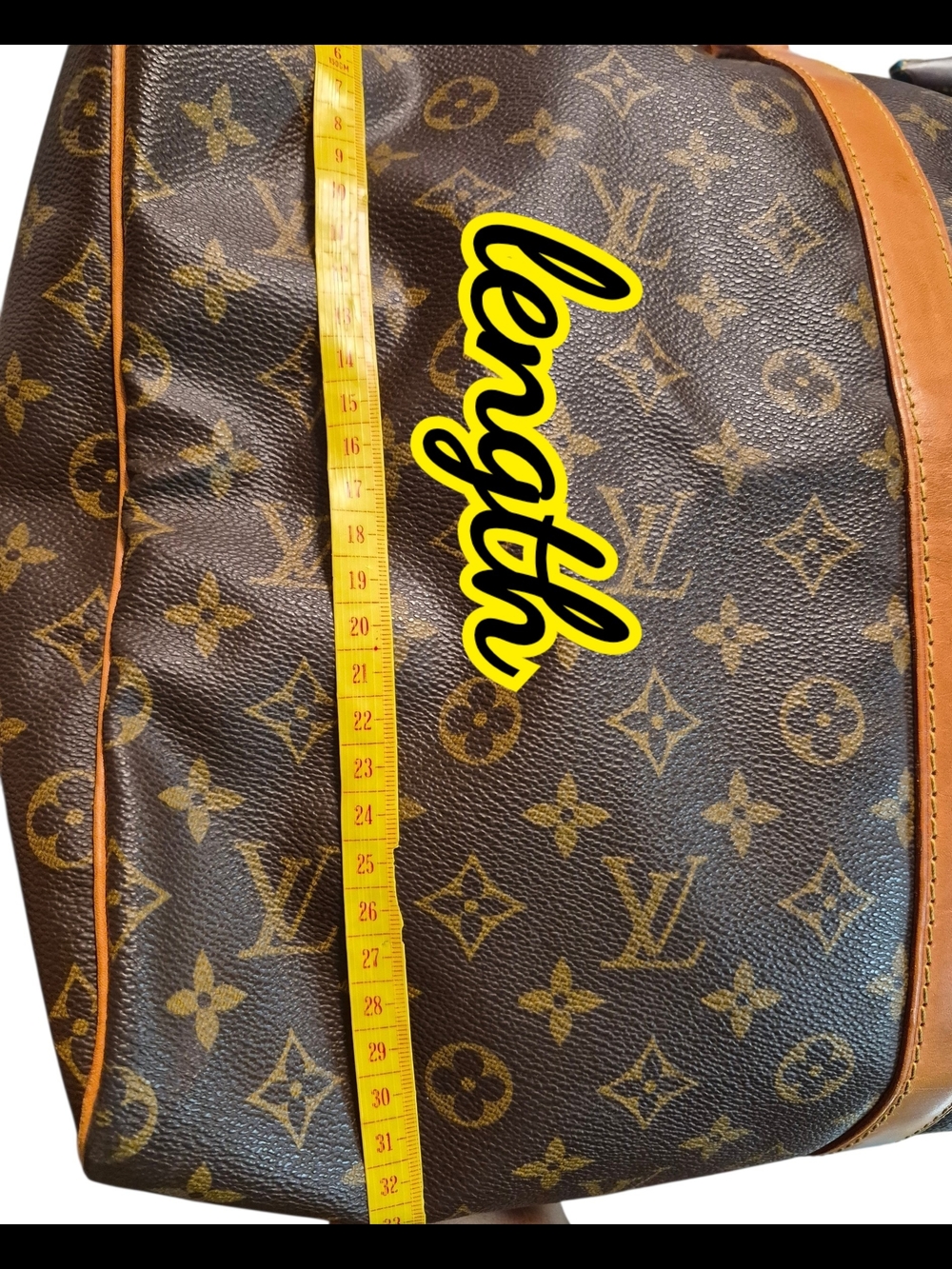 Louis Vuitton Monogram Keepall 50 Travel Bag - Brown/Tan - Picture 4 of 8